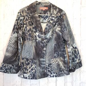 GABRIELLA MOLINARI Button-Front Blazer 10